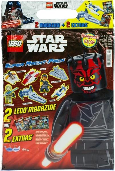 XL-Blindbag Lego Disney Star Wars Super-Macht-Pack  (2x Magazines + 2x Extras) Darth Maul